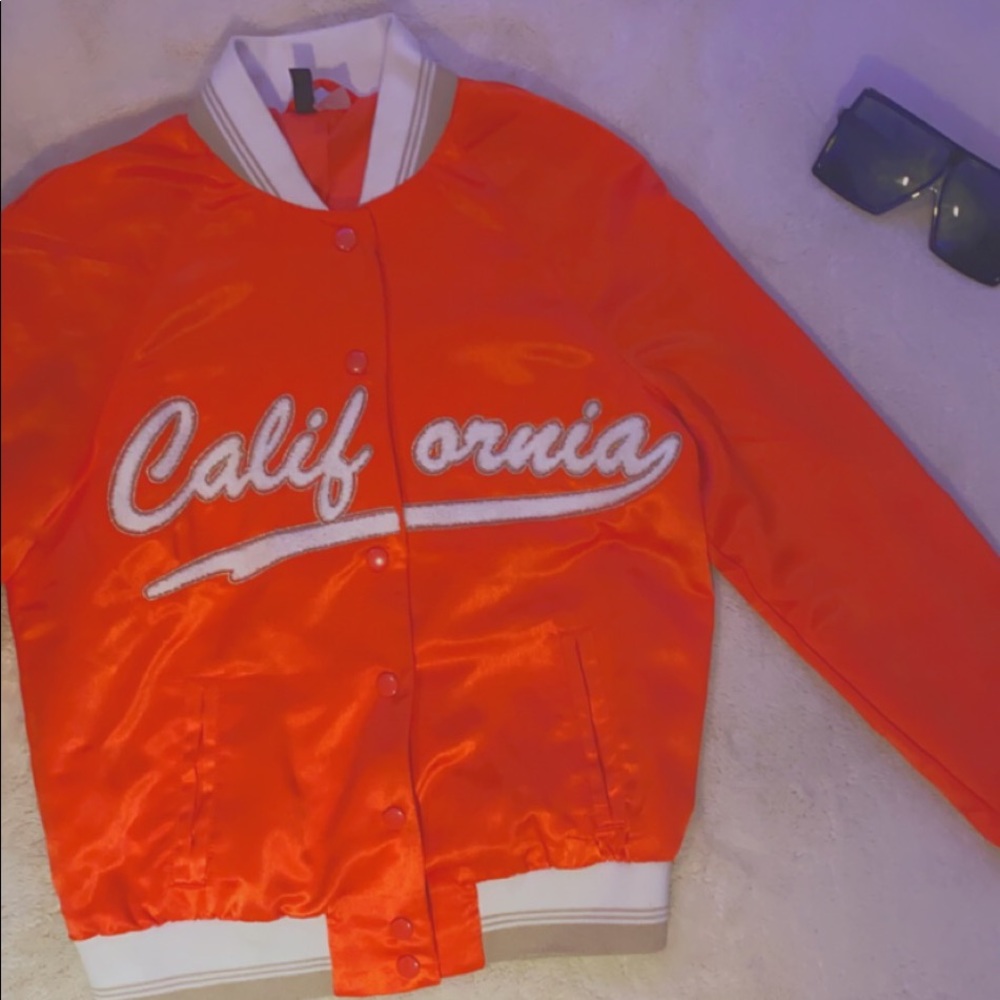 H&M Varsity California Jacket Womens Xs
